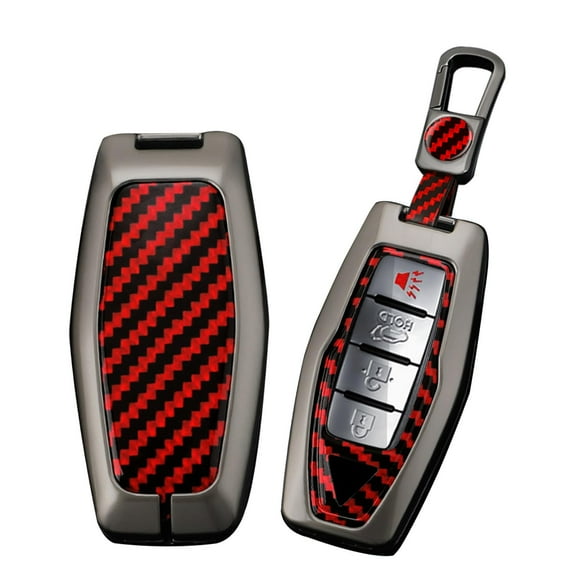 New Key Shells Key Fob Cover Fit for Mitsubishi Outlander 2021 2022 2023 2024 2025 Zinc alloy Key Cover Accessories 3/4 Button Case Holder Protector Metal Keychain