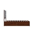 thumbnail image 2 of AFI NoHo Lit Simple en Bois Massif avec 2 Tiroirs, Couleur Espresso, 2 of 12
