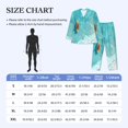 thumbnail image 4 of Naloa Tranquil Ocean Canoe Journey Men’s Pajamas Set - Long Sleeve Button Down Sleep Shirt and Pajama Bottoms Sleepwear Set-Medium, 4 of 7