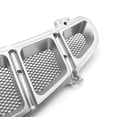thumbnail image 4 of Xingzhi 1 Pair Motorcycle Radiator Guard Cover for VESPA GTS 250 2013-2020 Silver, 4 of 7