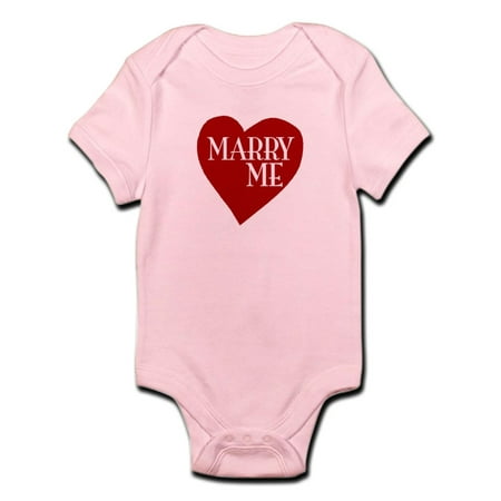 

CafePress - Marry Me Valentine s Day Infant Bodysuit - Baby Light Bodysuit