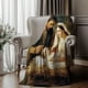 thumbnail image 4 of Christmas Blanket Flannel Blanket Sofa Nap Blanket, 4 of 6