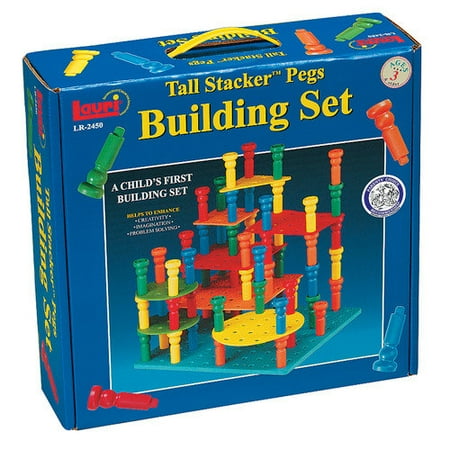 Patch Products Tall - Stacker Pegs Building Set