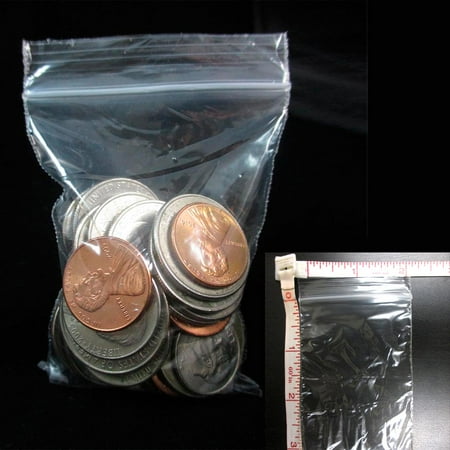 Reclosable Packing Poly Bags - 1000 W 2