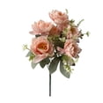 thumbnail image 2 of FENGGHAO Artificial Peony Bouquet Blue Silk Flowers Realistic Faux Peonies for Wedding Centerpiece Home Decor Mothers Day Gift, 2 of 5