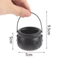 thumbnail image 1 of 6 Pcs Seau Citrouille Fête Halloween Chaudron Sorcière Support de Bonbons, 1 of 6