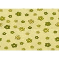 thumbnail image 1 of Ahgly Company Machine Washable Indoor Rectangle Transitional Sun Yellow Area Rugs, 2' x 5', 1 of 7