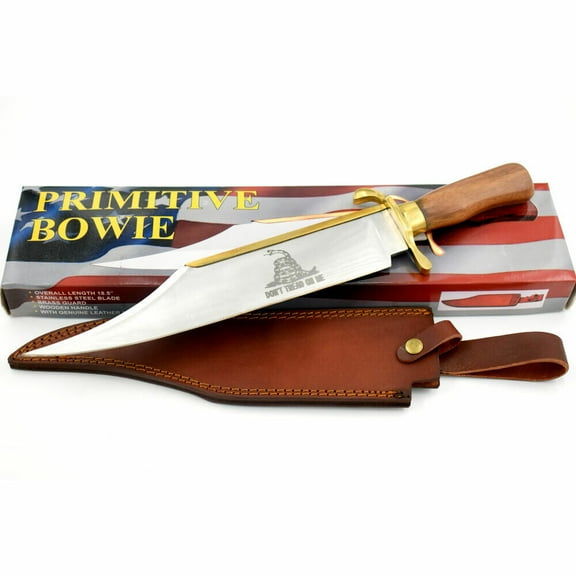 Wild Turkey Handmade Primitive Collector Bowie Knife (DTOMB)