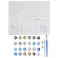 thumbnail image 3 of DIY Oil Painting, Colorful 40x50cm Landscape Paintings Set With 3Pcs Brushes For Beginners For Home Decoration, 3 of 8