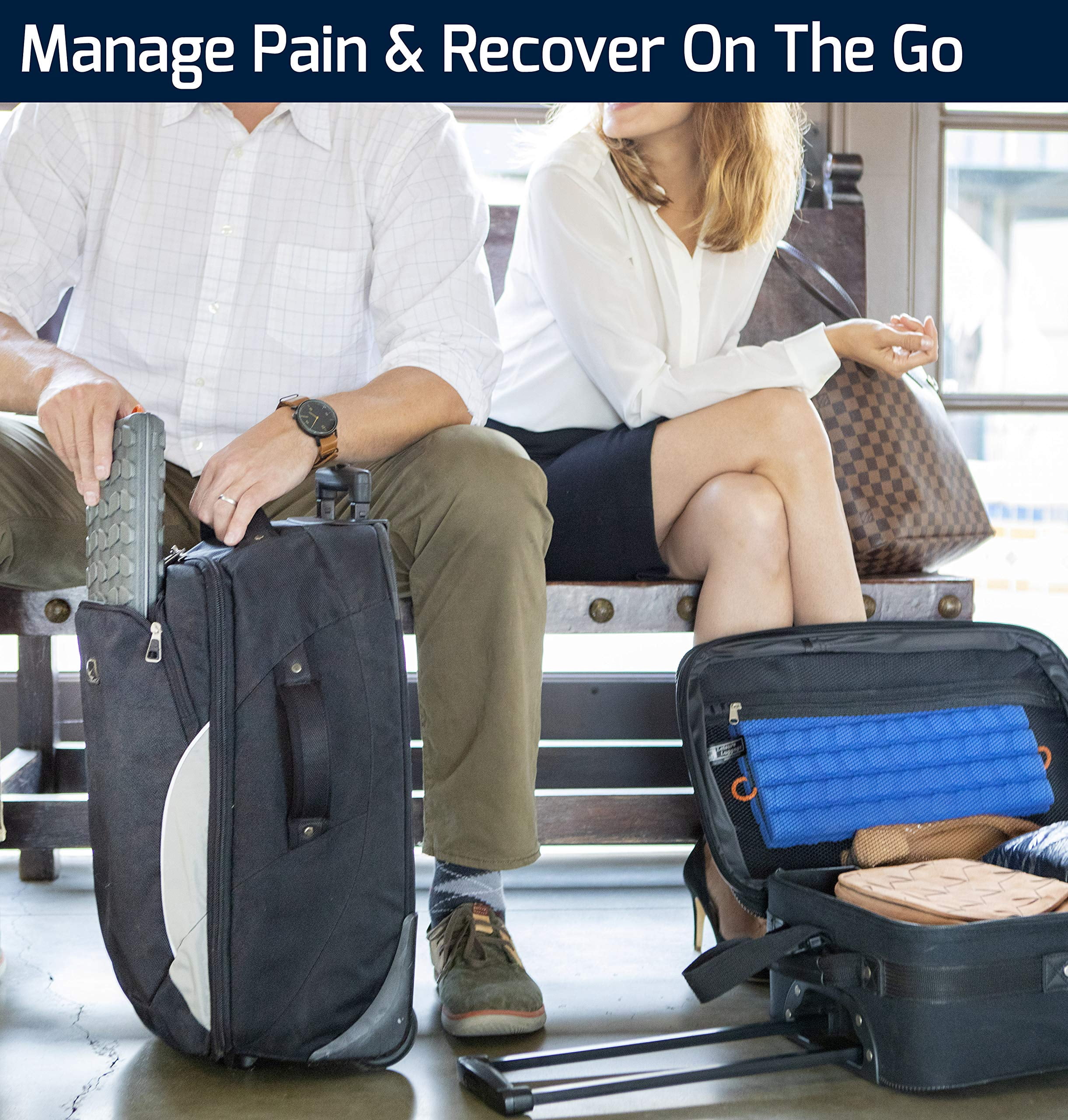 Morph Foam Roller: Collapsible Travel Roller For  Workout Deep Tissue Leg Massage Cracker (midnight Traditional)