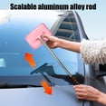 thumbnail image 7 of Car Window Cleaning Brush with Telescopic Handle, Microfiber Head and Foam for Windshield, Rear Window and Sunroof Cleaning, 7 of 7