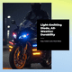 thumbnail image 5 of Abbraccia Luz LED moto intermitente impermeable, 5 of 5