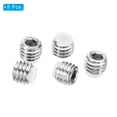 thumbnail image 3 of Unique Bargains M8x6mm Nylon Tip Grub Screw Hex Socket Head Cup Point Anti Slip Set Screws Internal Hex Drive Hardware 5 Pack, 3 of 5