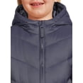 thumbnail image 5 of Wonder Nation Toddler Long Length Puffer Jacket, Sizes 12M-5T, 5 of 6
