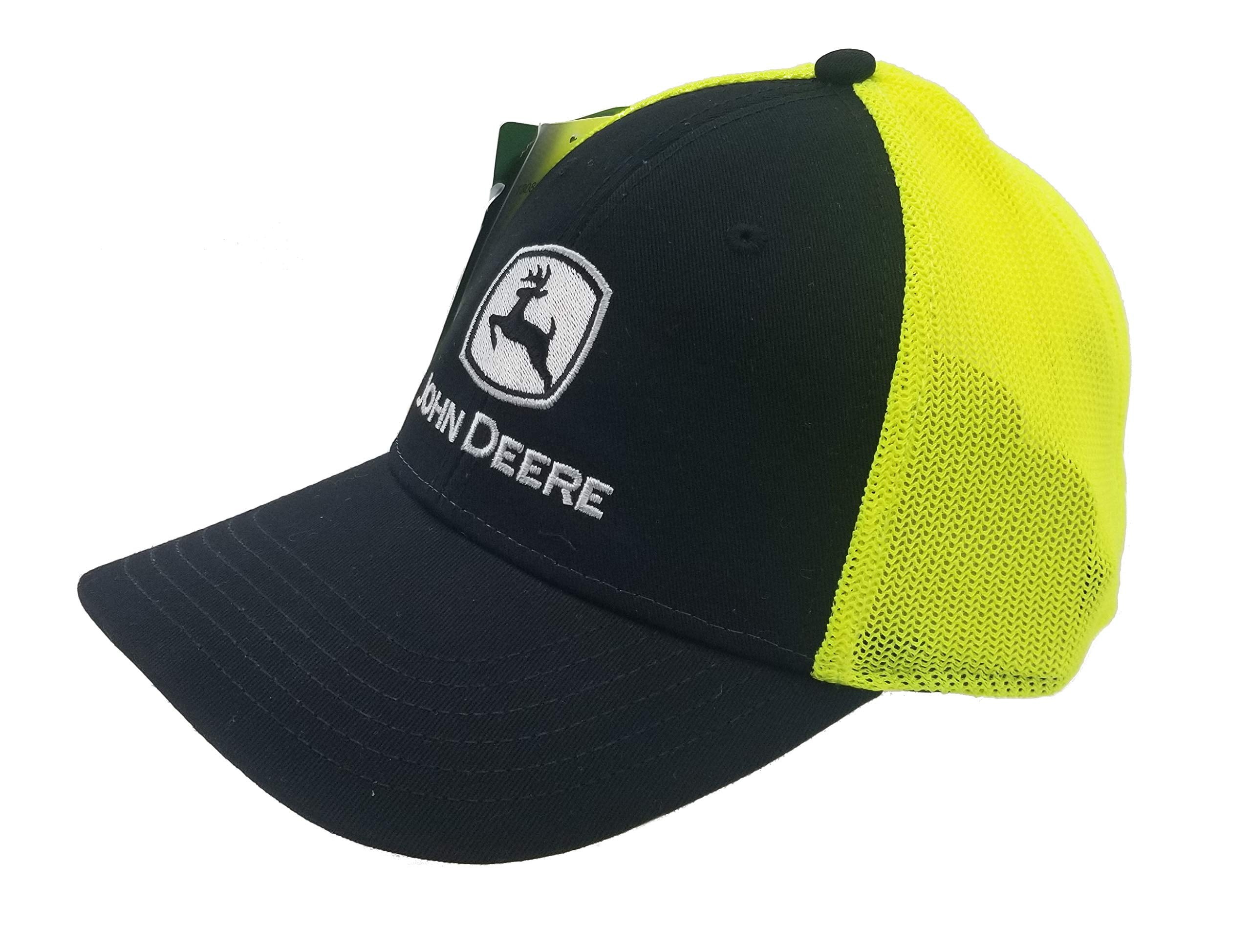John Deere John Deere Mens' HiVis Mesh Back Hat/Cap LP73363