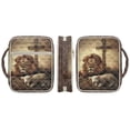 thumbnail image 5 of Garronmavis Lion Sheep Bible Cases for Woman Bible Study Supplies Accessories Quilted Bible Carrying Case Multifunctional Bag Carrying Book Case Christian Gift, 5 of 7