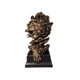 thumbnail image 5 of Estatua de cabeza , figura coleccionable, arte de 12 pulgadas de alto, estatua de animales, escultura de cabeza de resina para estudio perfecl estatuilla de león, 5 of 8