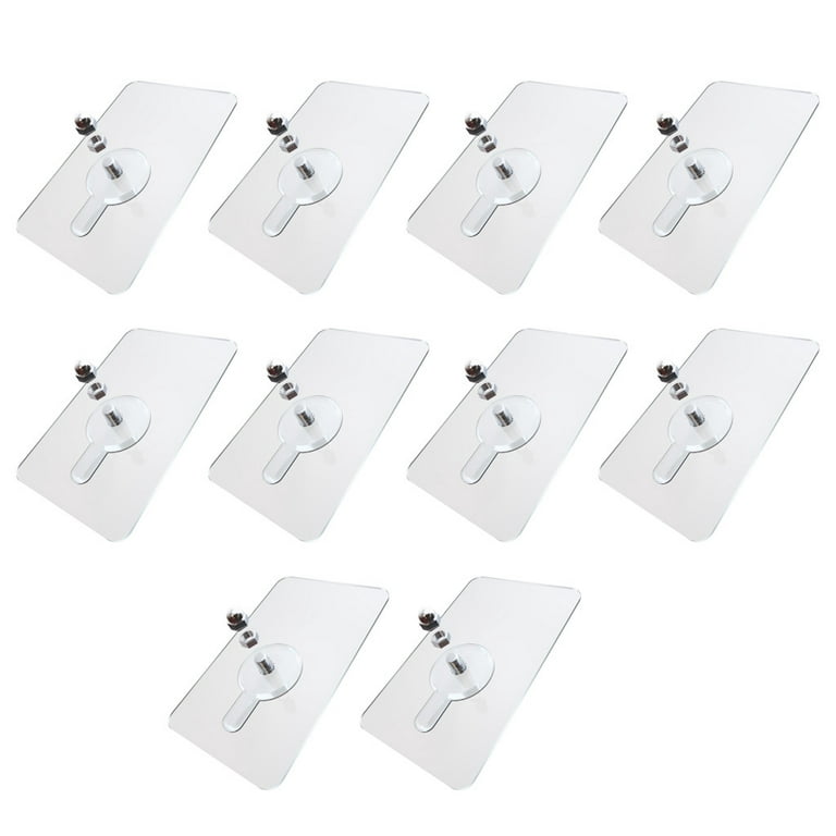 Modern JP Adhesive Hat Hooks for Wall (10-Pack) - Minimalist Hat Rack  Design, No Drilling, Strong Hold Hat Hangers(White) 