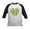 Black/White, variant on CafePress - Ginkgo Leaf Heart Kids Baseball Jersey - Kids Cotton Baseball Jersey, 3/4 Sleeve Shirt