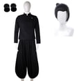 thumbnail image 1 of Disfraz de Jujutsu Kaisen Satoru Gojo Geto Suguru para adultos, uniforme escolar Unisex, traje de fiesta de Carnaval de Halloween, 1 of 4