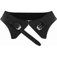 thumbnail image 5 of YooGuoGuo Women Elastic Wide Band Dress Belt Cinch Stretch Fashion Vintage Waistband PU Leather Belt Custume Cosplay Party, 5 of 6
