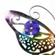thumbnail image 2 of Estatuas de metal artesanales hechas a mano con mariposas colgantes en 3D para el dormitorio interior del hogar (A) Likrtyny Libre de BPA, 2 of 8