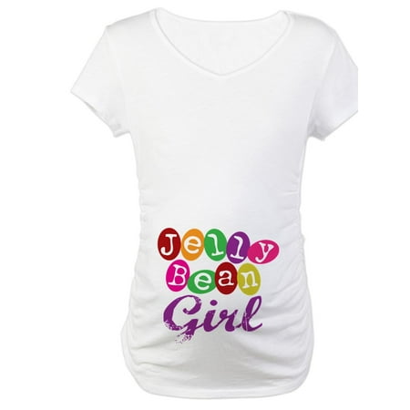 

CafePress - Jelly Bean Girl Maternity T Shirt - Cotton Maternity T-shirt Cute & Funny Pregnancy Tee