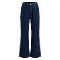 thumbnail image 5 of BUIGTTKLOP Plus Size Denim Pants for Women High Waisted Jeans Bootcut Wide Leg Trousers with Pockets, 5 of 6