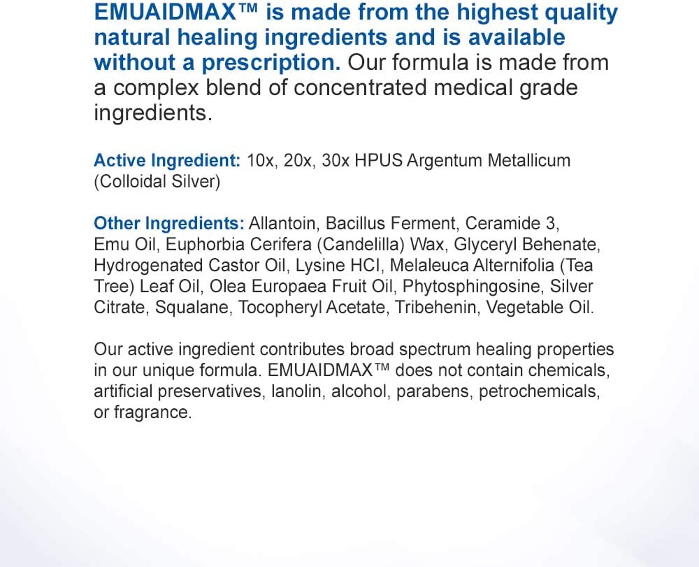 Emuaid Maximum Strength First Aid Ointment, 2 Oz