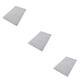 thumbnail image 5 of Naiovety Alfombrilla de baño elegante y duradera - Alfombrillas de baño de poliéster modernas impermeables y fáciles de limpiar gris 40 * 60 Type1 NO1, 5 of 6
