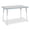 Driftwood/Coastal Blue, variant on Rectangle Activity Table - 30" X 48", E-height - Driftwood Gray/Gray/Gray