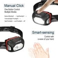 thumbnail image 2 of KLARUS HM1 Rechargeable Headlamp Flashlight LED Head Lamp 440 Lumens 5 Modes Motion Sensor Head Light, 2 of 6