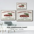 thumbnail image 4 of Christmas Farm Sign Collection A - Framed Gallery Wrapped Holiday Canvas - 17 x 25 - Rosewood Frame, 4 of 8