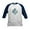Navy/White, variant on CafePress - PD Moreno's Halloween Ghost Kids Baseball T Shirt - Kids Cotton Baseball Jersey, 3/4 Sleeve Shirt