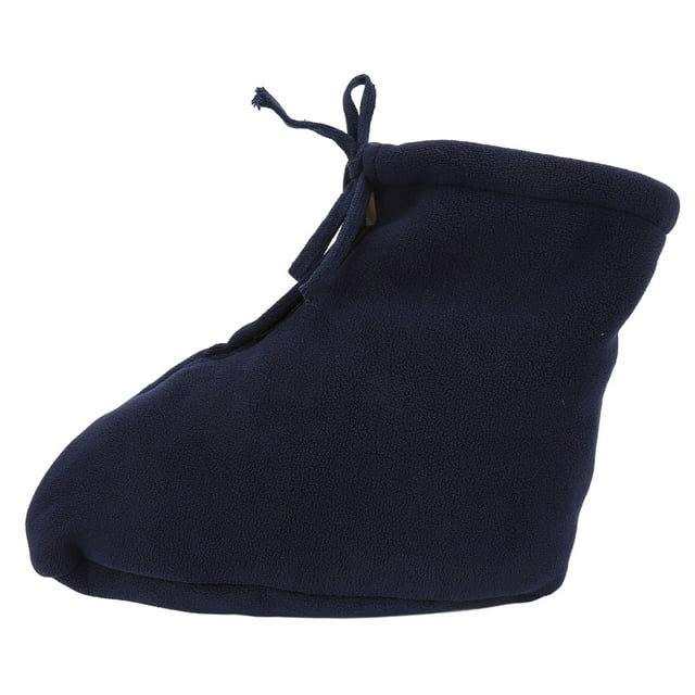 Cast Toe Cover Sock, Thickened Padded Cast Foot Warm Sock For Autumn Winter Dark Blue, Adjustable Cast Toe Cover Keep Foot Warmer For Leg, Foot And Ankle