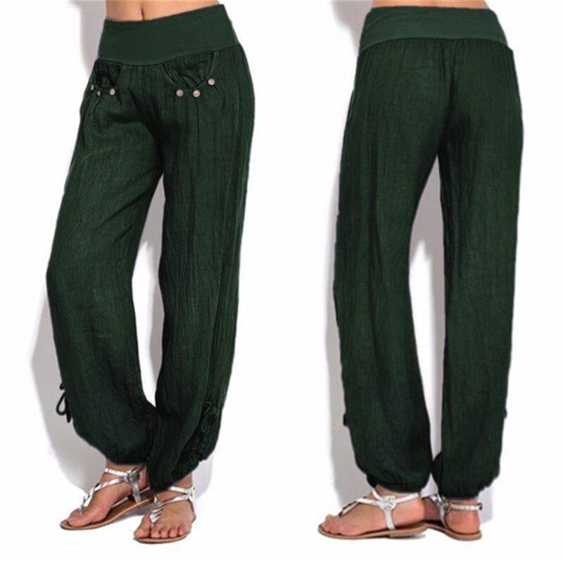low waist wide leg pants