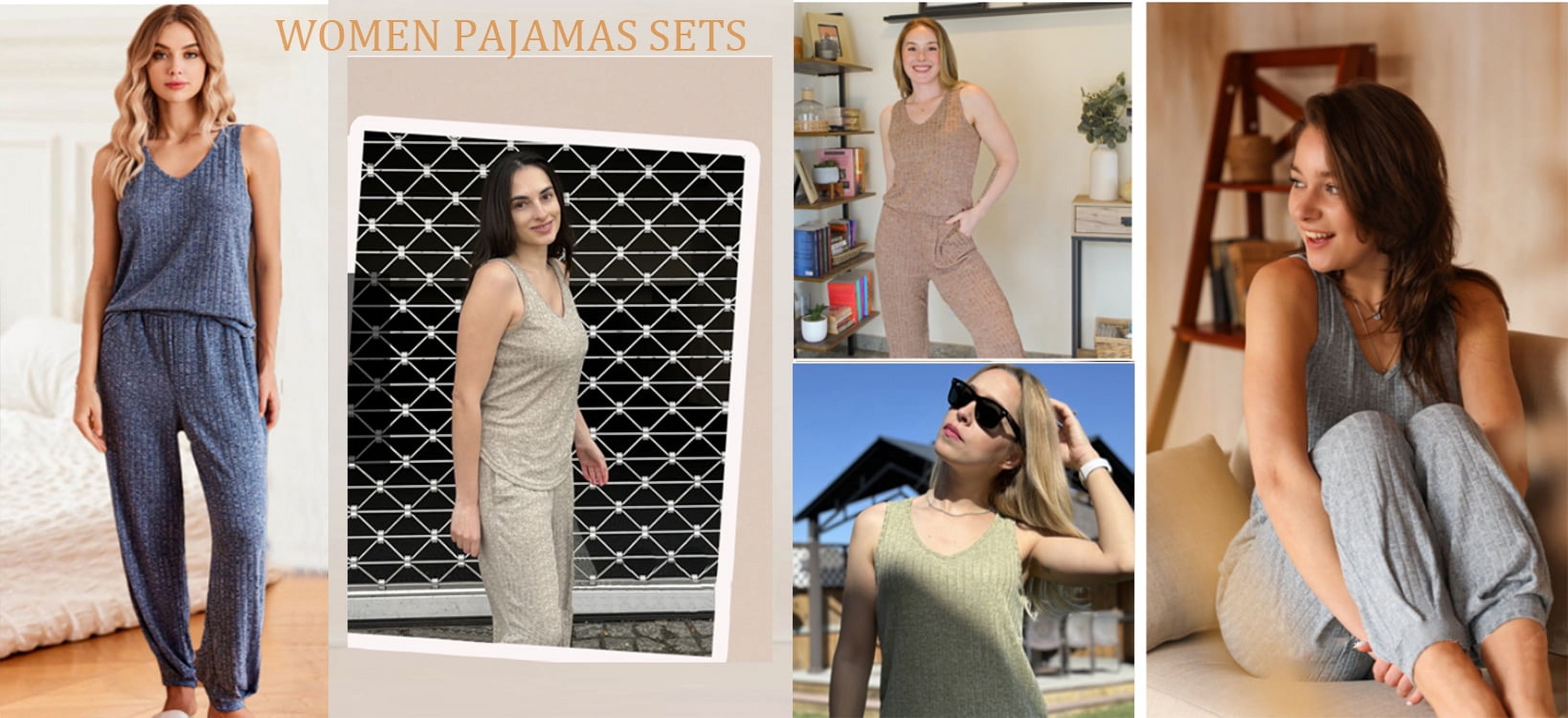 Fantaslook Women's Tank Top and Long Pants Lounge Set photo 8