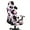 Cow Cherry Blossom, variant on Xoenoiee Hippie Daisy Swirl Pattern Gaming Chair Covers Slipcovers, Stretchable Elastic Computer Reclining Gaming Chair Seat Cover with Armrest Cover (No Chairs)