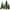 6pcs Green+double colors, variant on Ayieyill 6Pcs Artificial Mini Christmas Tree, Bottle Brush Christmas Trees with Wooden Base