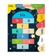 thumbnail image 1 of Hopscotch Ground Mat Creative Hopscotch Ground Pad Hopscotch Rug for Kid Room, 1 of 2