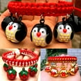 thumbnail image 3 of SPRING PARK High Quality Braided Pet Dog Cat Puppy Cotton Collar with Cartoon Figure Bells Neck Collar, 3 of 7