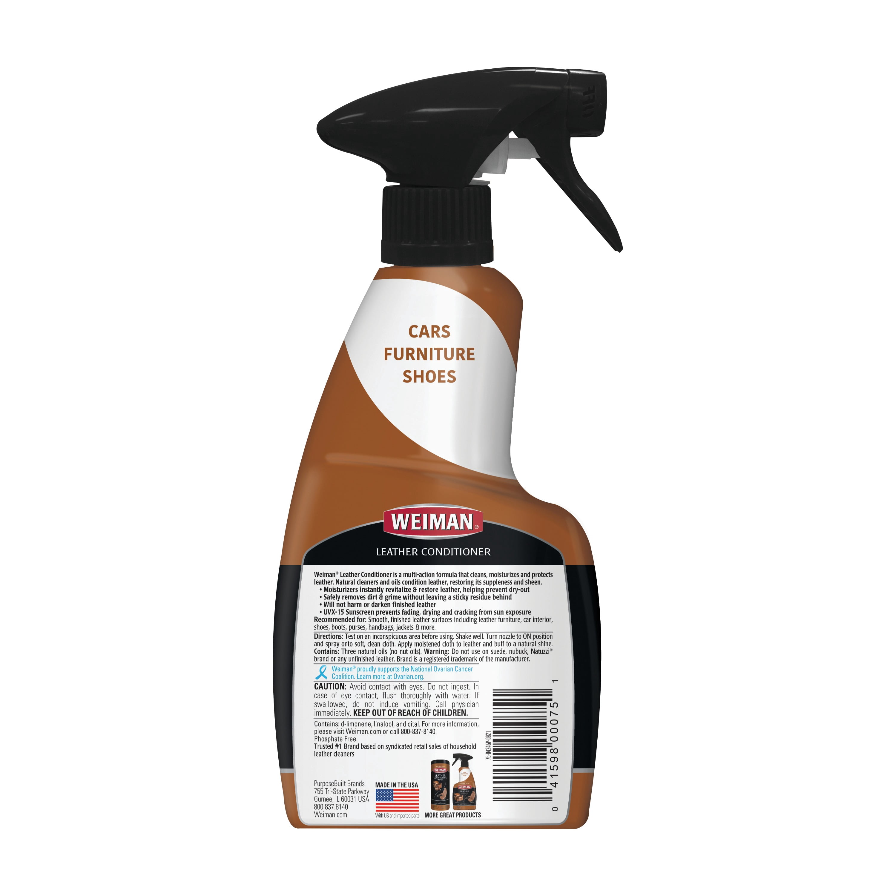 Weiman Leather Cleaner (Pack of 6)