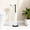 Black2, variant on Toilet Paper Holder Stand, Free Standing Toilet Paper Roll Holder for 5 Spare Rolls, Modern Bathroom Toilet Paper Stand, Black