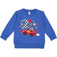 thumbnail image 2 of Inktastic Happy 2nd Birthday Red Racing Car Toddler Sweatshirt, 2 of 4