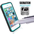 thumbnail image 4 of iPod 5 iPod 6 iPod 7 Waterproof Case, Re-Sport Shockproof Dirtproof Snowproof Full-Body Protective Case Cover Built-in Screen Protector Compatible iPo, 4 of 6