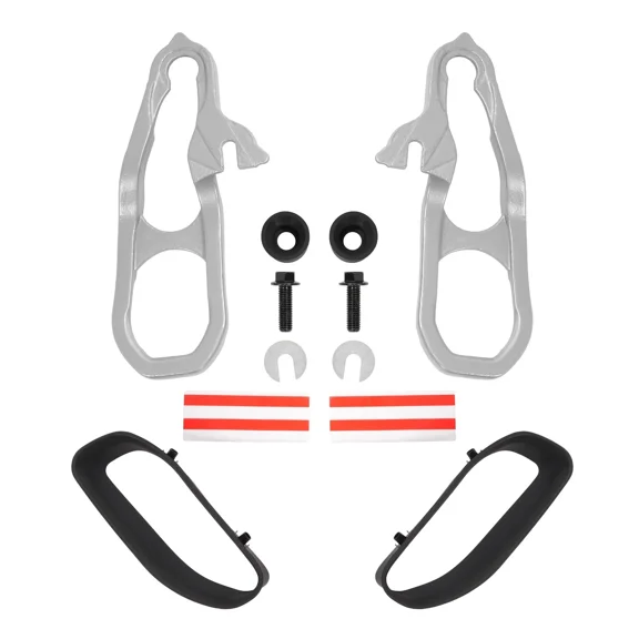 Heavy Duty Front Tow Hooks  Bezels For 2019 2020 2021 2022 2023 2024 Ram 1500 DT