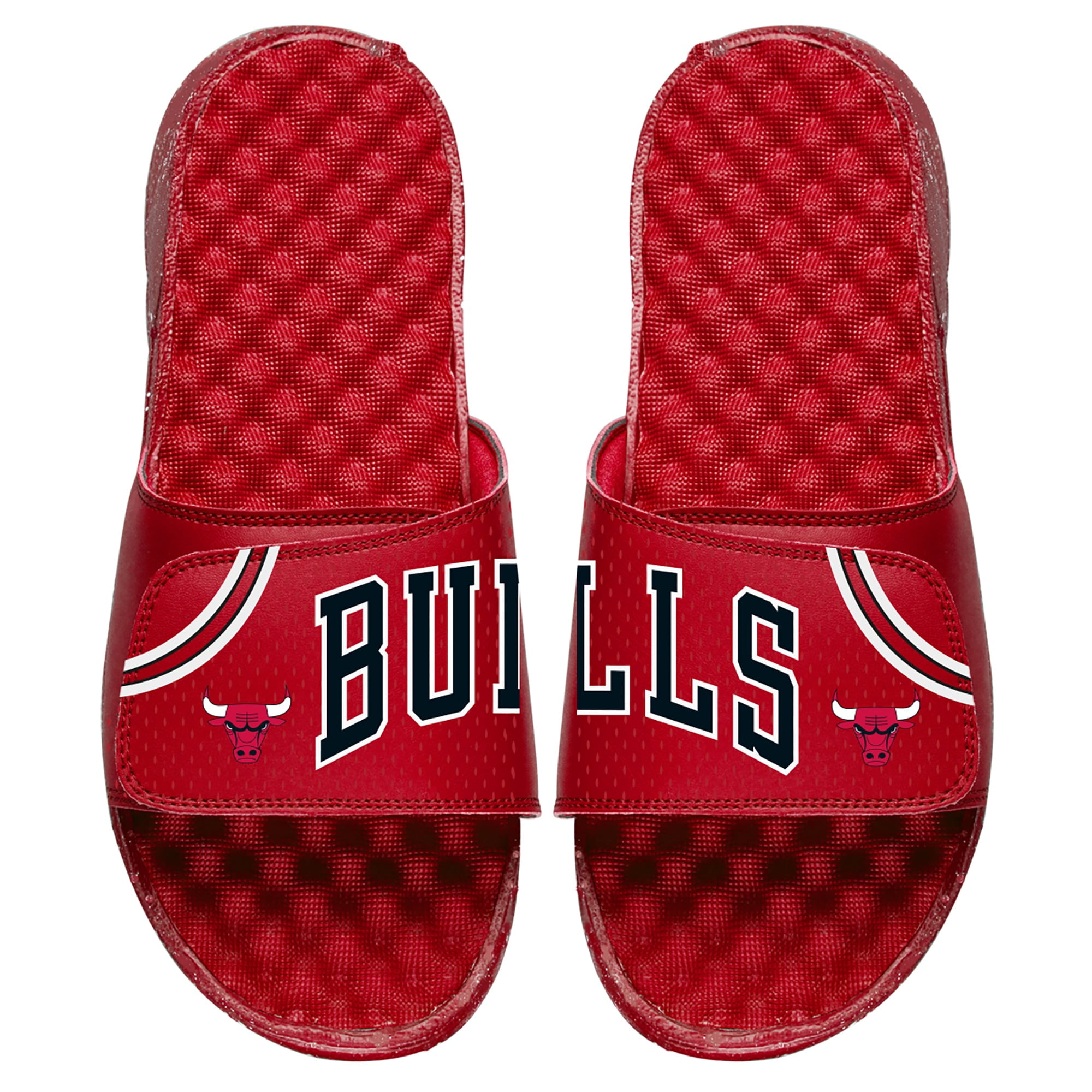 Chicago Bulls ISlide Youth Away Jersey Slide Sandals Red Walmart