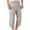 Gray, variant on Capri Pants for Men Baggy Breathable Linen Wide Leg Cropped Pants 2026 Trendy Solid Drawstring Harem Pant Plus Size