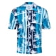 thumbnail image 2 of Camisa hawaiana azul de verano de manga corta holgada para hombre para vacaciones en la playa y viajes, talla L, 2 of 7