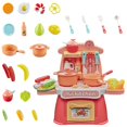 thumbnail image 1 of 26PCS Cooking Toy Set Creative Kitchen Pretend Playset Cookware Toy for Kids, 1 of 10